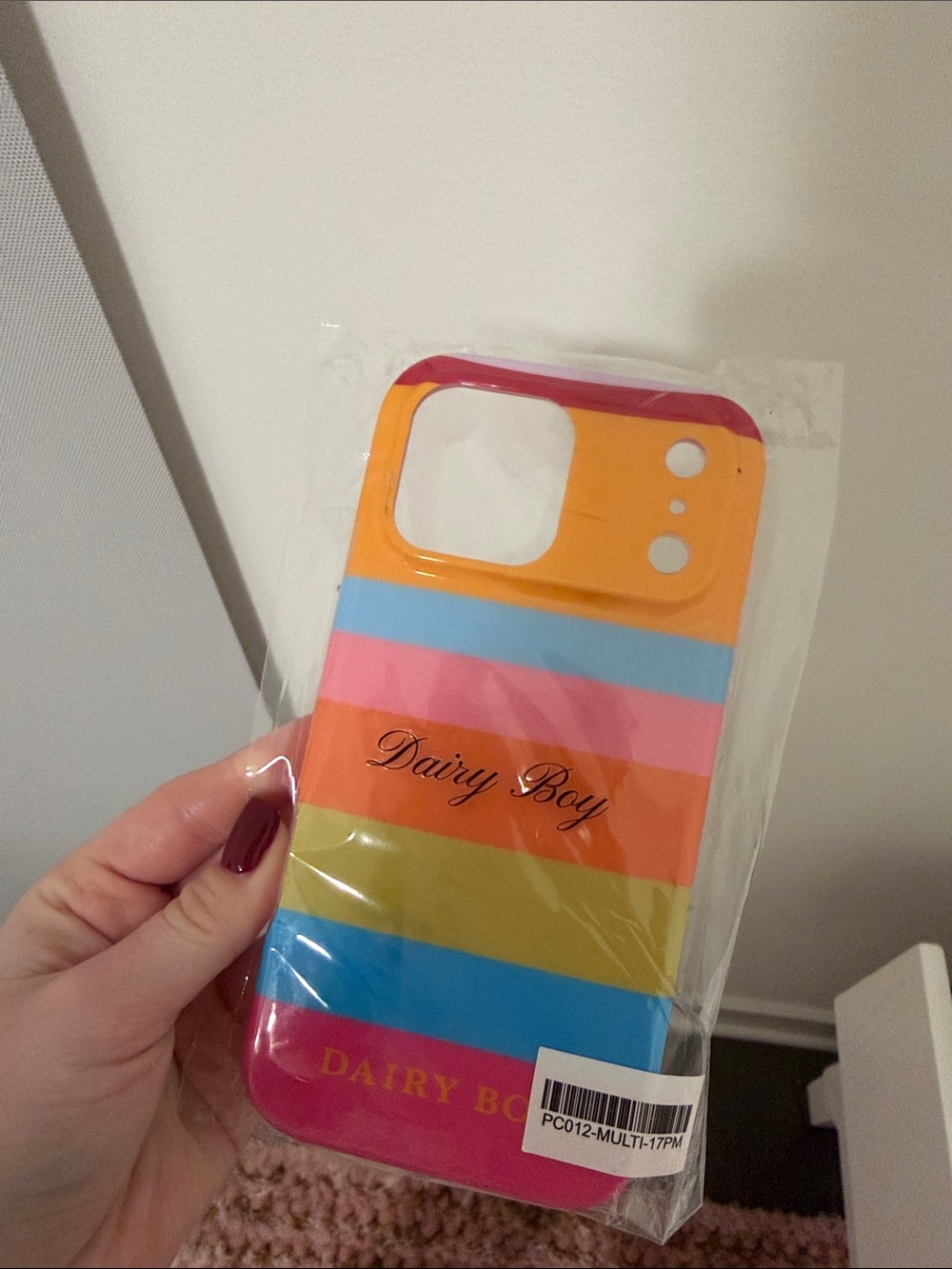 Dairy boy phone case